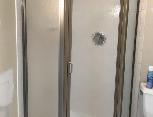 Framed Neo Angle Shower Door
